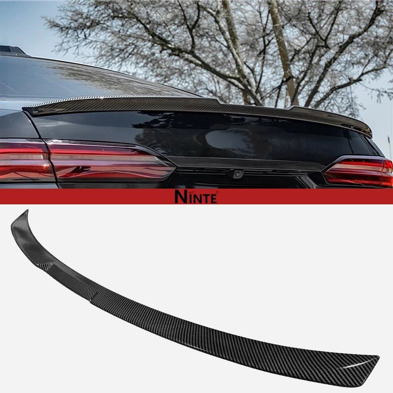 NINTE Spoiler For 2024 - 2026 BMW G60 530i 540i i5 V Style Highkick Trunck Spoiler Wing - NINTE