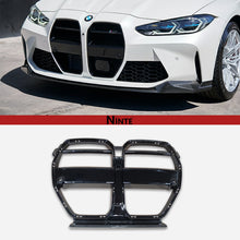 Cargar imagen en el visor de la galería, NINTE V-ST Style Nose Grille For 2021-2025 BMW M3 M4 Crystal Black