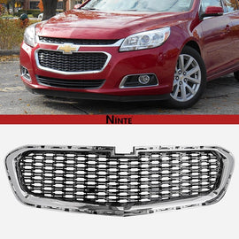 NINTE Grille for Chevy Malibu 2014 - 2016 with Chrome Molding Mesh Grill - NINTE