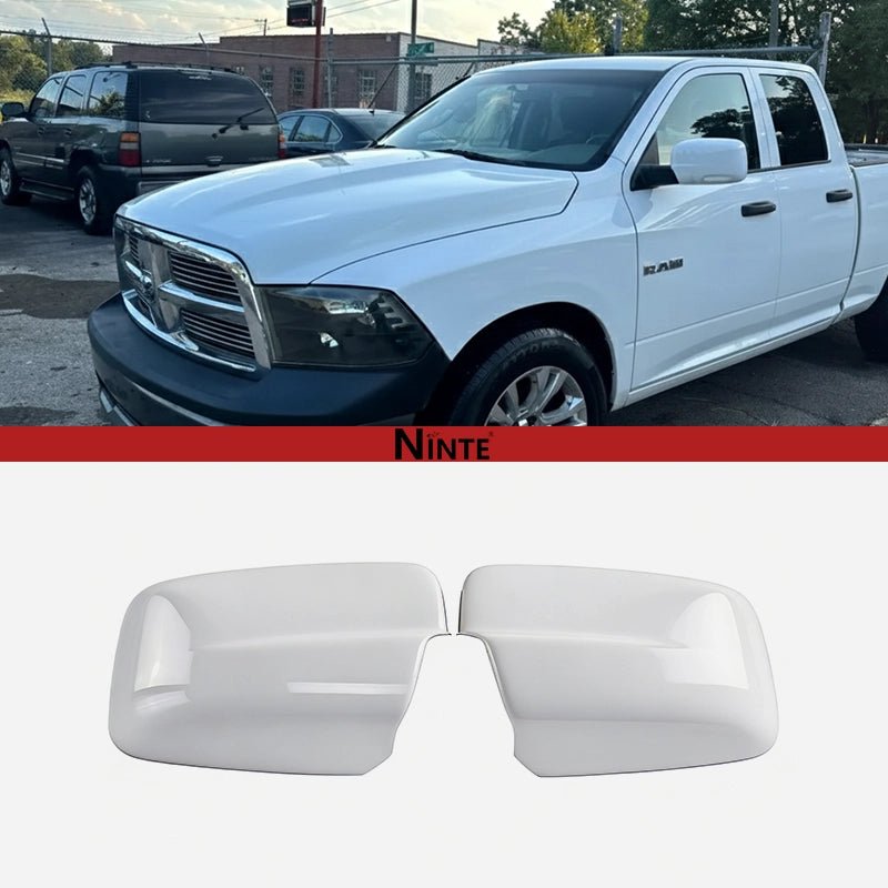NINTE Mirror Cover For Dodge 2009 - 2018 Ram 1500 & 2019 - 2023 Ram 1500 Classic - NINTE