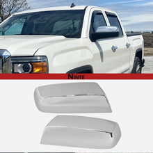 Load image into Gallery viewer, NINTE Mirror Caps For 2014 - 2020 Chevrolet Silverado 1500 GMC Sierra 1500 Top Half Covers - NINTE