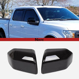 NINTE Non-Tow Top Half Side Mirror Caps For 2015-2020 Ford F150