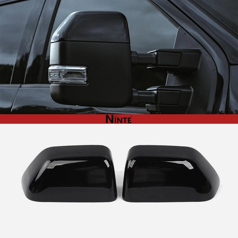NINTE Mirror Covers For 2017 - 2023 Ford F - 250 Super Duty & F - 350 Super Duty Mirror Overlays - NINTE