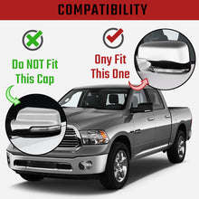 Charger l&#39;image dans la galerie, NINTE For 2013-2018 Dodge Ram 1500&amp; 2019-2023 Ram 1500 Classic Mirror Cover Rear View Mirror Overlays with Turn Signal Cutouts Comparability