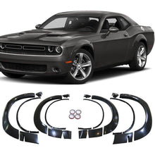 Charger l&#39;image dans la galerie, NINTE Wheel Fender Flares For 2015-2022 Dodge Challenger Base PP Unpainted Demon Style