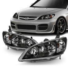 Load image into Gallery viewer, Ninte Headlight For 2004-2005 Honda Civic Black
