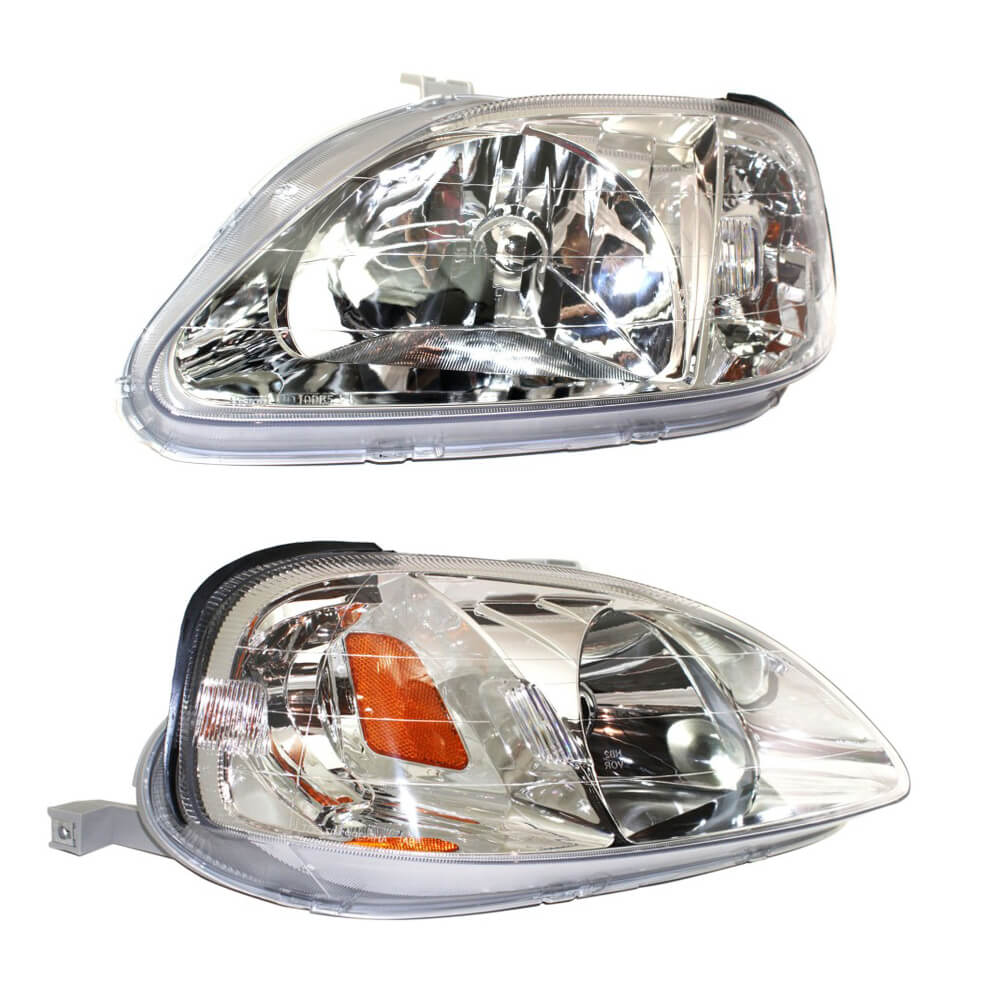 NINTE Headlight for 99-00 Honda Civic B
