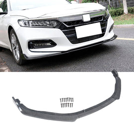 NINTE Front Lip For 2018 - 2022 Honda 10th Gen Accord Front Splitter Chin 3PCs - NINTE
