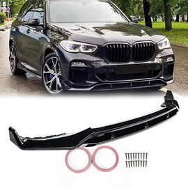 NINTE For 2019 - 2023 BMW G05 X5 M - Sport 4pc ABS Front Lip Front Bumper Splitters - NINTE