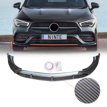 Load image into Gallery viewer, NINTE Front lip for 2020-2023 Mercedes-Benz CLA-Class C118 CLA 250 4MATIC