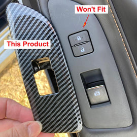 NINTE Inner Door Armrest Cover For Toyota Avalon 2019-2021