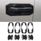 NINTE Door Handle Bowl Covers For 2022 2023 Toyota Tundra