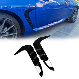 NINTE For 2022 - 2024 Toyota GR 86 GR86 Subaru BRZ Vent Garnish Cover ABS Car Fender Side Vents - NINTE