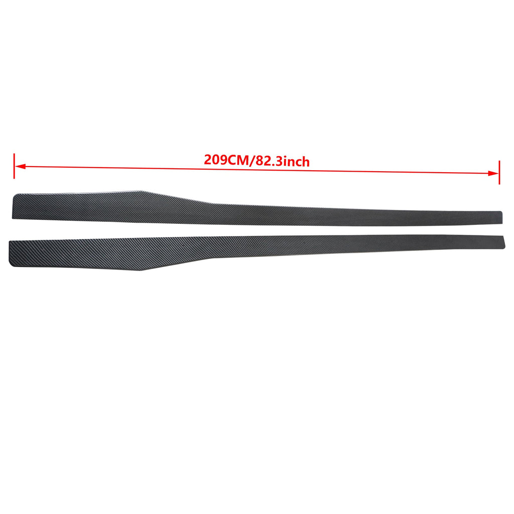 NINTE Side Skirt for 2015-2021 Benz W205 C300 Sport C-Class C43 C63