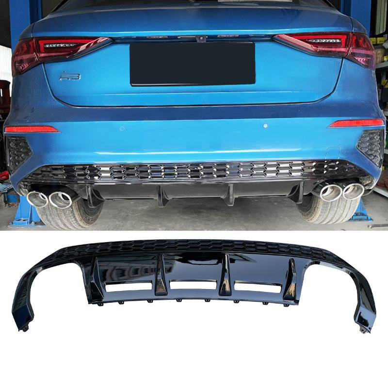 NINTE Rear Diffuser For 2021 Audi A3 Coupe