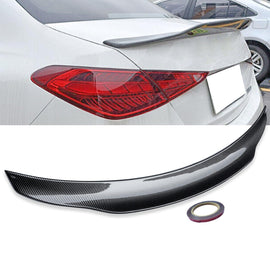 NINTE For 2022 - 2025 Mercedes - Benz W206 C - Class C300 Sedan Rear Spoiler Trunk Wing ABS PSM Style - NINTE