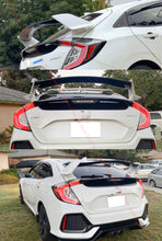 Charger l&#39;image dans la galerie, NINTE Spoiler For 2016-2021 Honda Civic Hatchback 5 Door Type R Style Rear Trunk Splitter