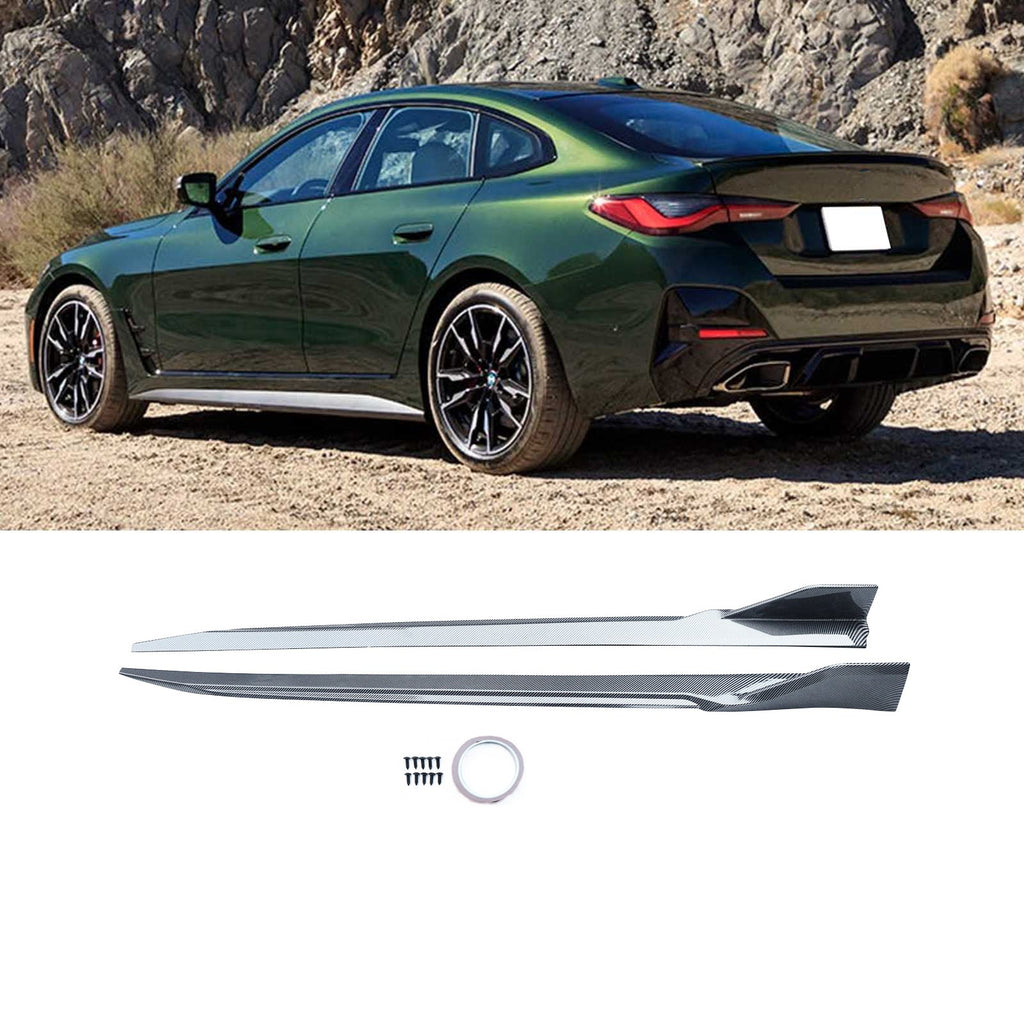 NINTE Side Skirts For 2022 2023 BMW 4 Series G22 G26