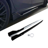 NINTE Side Skirts For 2021 2022 2023 BMW 4 Series G22 G23 G26 3D Racing Style ABS Painted Extension Panel Splitter