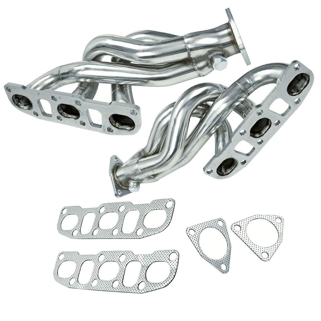 NINTE For 03-06 Nissan 350Z Z33 Infiniti G35 FX35 VQ35DE V6 3.5L Shorty Headers