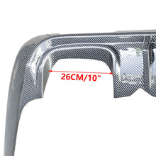 Cargar imagen en el visor de la galería, NINTE for 2015-2023 Dodge Challenger ABS Rear Diffuser Lip Carbon Fiber Look