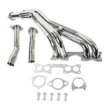 Charger l&#39;image dans la galerie, NINTE For 1990-1995 Nissan D21 Hardbody Pickup Truck 2.4L 4WD Manifold Exhaust Header Stainless Steel