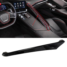 NINTE for 2020 - 2023 Chevrolet Corvette C8 Center Console Passenger Side Decorative Strip Cover Trim - NINTE