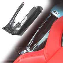 Laden Sie das Bild in den Galerie-Viewer, NINTE For Corvette C8 Console Waterfall Wireless Phone Charger Cover Trim Carbon Fiber Look