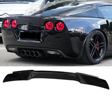 画像をギャラリービューアに読み込む, NINTE For 2005-2013 Corvette C6  Rear Spoiler Wicker Bill Flap ABS Trunk Wing Spoiler
