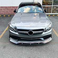 Load image into Gallery viewer, NINTE for 2015-2021 Mercedes Benz C63 AMG Front Bumper lip B Style Splitter