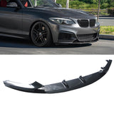 NINTE Front Lip For 2014-2021 BMW 2 Series F22 F23 M Sport Front Bumper Lip Lower Splitter PP Painted