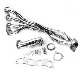 NINTE for 2002 - 2006 Honda Civic SI Acura RSX Base Exhaust Manifold Header Long Tube DOHC - NINTE