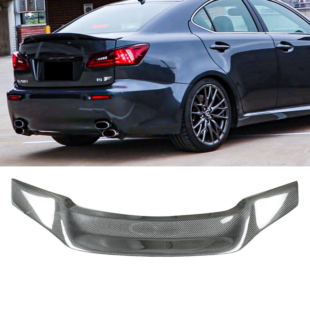 NINTE Rear Spoiler For 2006-2013 Lexus IS IS250 IS350 ISF Trunk Wing Spoiler Duckbill