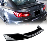 NINTE For 2006-2013 Lexus IS IS250 IS350 ISF Rear Spoiler Trunk Wing Spoiler Duckbill