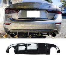 Load image into Gallery viewer, NINTE Rear Diffuser For Infiniti Q50 2014-2017 Rear Bumper Lip ABS Gloss Black