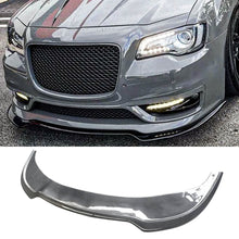 Laden Sie das Bild in den Galerie-Viewer, NINTE Front Lip for 2015-2023 Chrysler 300 C S SRT Carbon Fiber Look