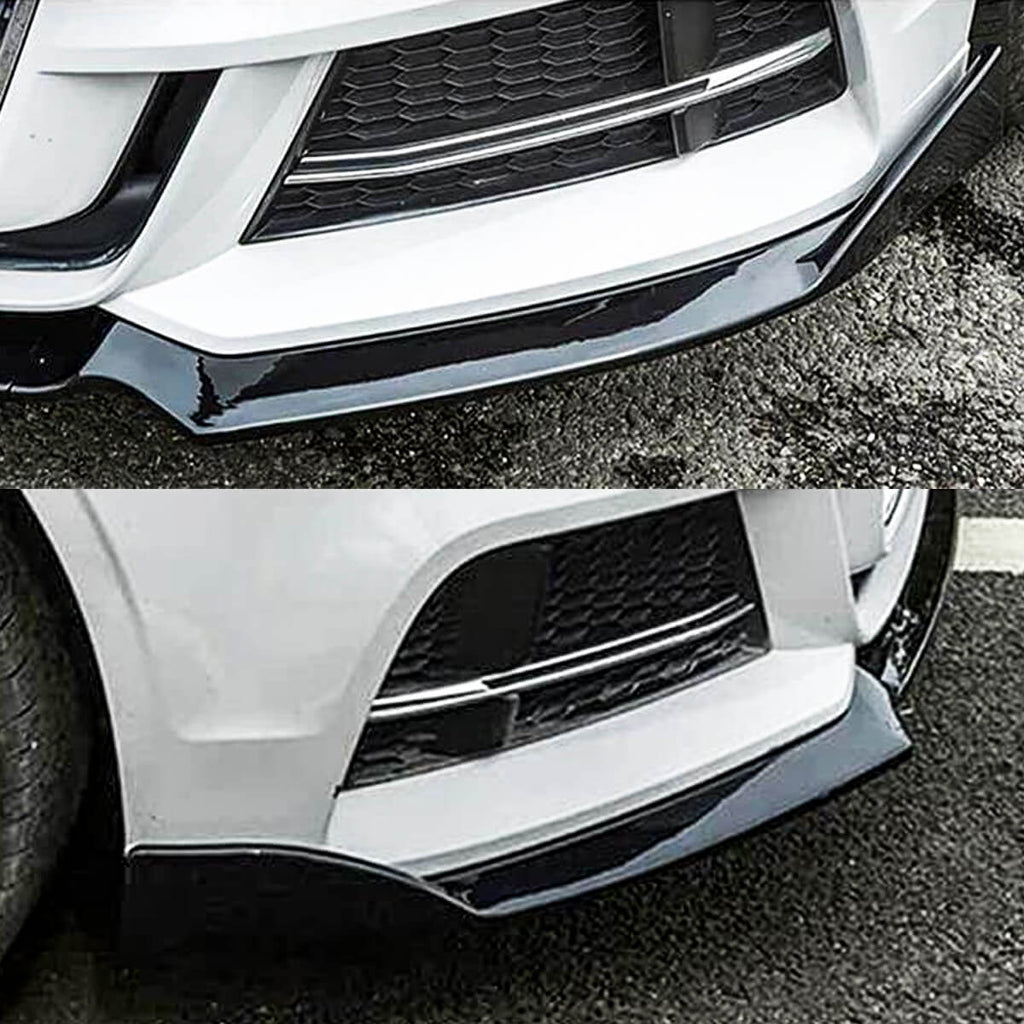 NINTE for 2017-2020 Audi A3 S-line S3 Front Lip Gloss Black