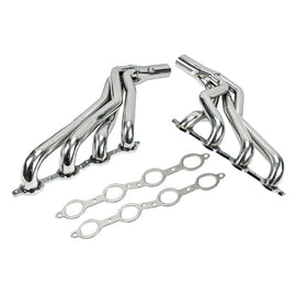 NINTE For 2007 - 2014 Chevy GMC Sierra 1500 4.8L 5.3L 6.0L Exhaust Header - NINTE