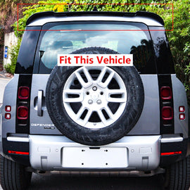 NINTE for Defender Rear Tail Spoiler Fit for Land Rover Defender 90 110 130 L663 L851 2020 - 2023 Gloss Black ABS Painted Rear Tail Roof Spoiler Wing Trunk Lip - NINTE