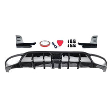 Load image into Gallery viewer, NINTE For 2022-2024 11th Gen Honda Civic Hatchback Rear Diffuser ABS Gloss Black