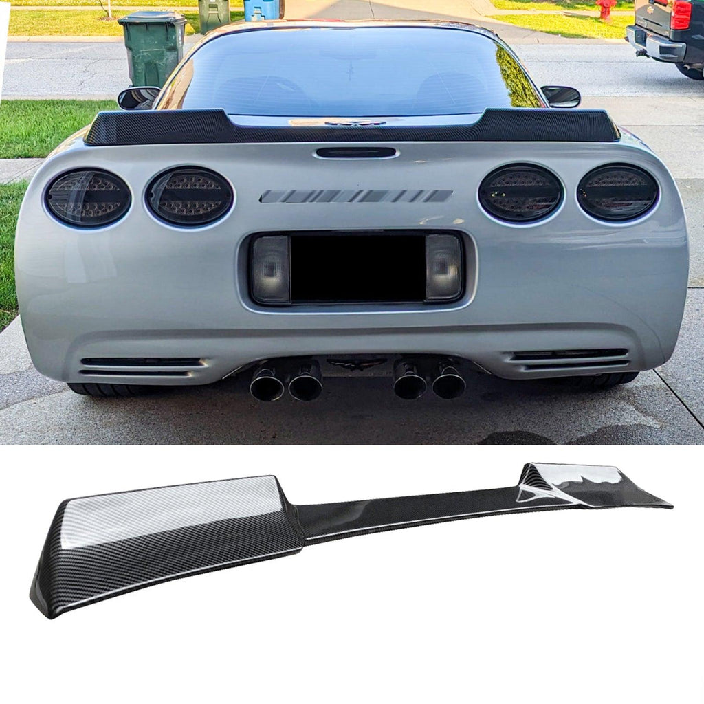 NINTE Rear Spoiler For 1997-2004 Chevrolet Corvette C5 ABS ZR1 Extended ...