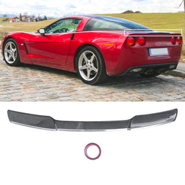 NINTE For 2005 - 2013 Chevrolet Corvette C6 Rear Spoiler ABS Trunk Wing Spoiler - NINTE