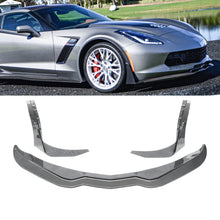 Load image into Gallery viewer, NINTE Front Lip For Chevrolet Corvette C7 Stingray Stage 3 Carbon Fiber Look