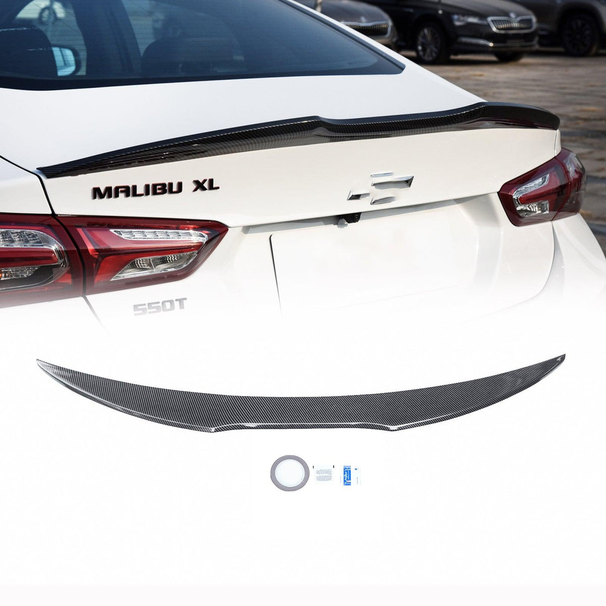 Chevy Rear Spoiler NINTE For 2016-2022 Chevrolet Malibu Factory Style Rear Spoiler Rear ...