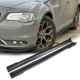 NINTE Side Skirts For 2011 - 2023 Chrysler 300 300C 300S Extention Lips Rocker Panel - NINTE
