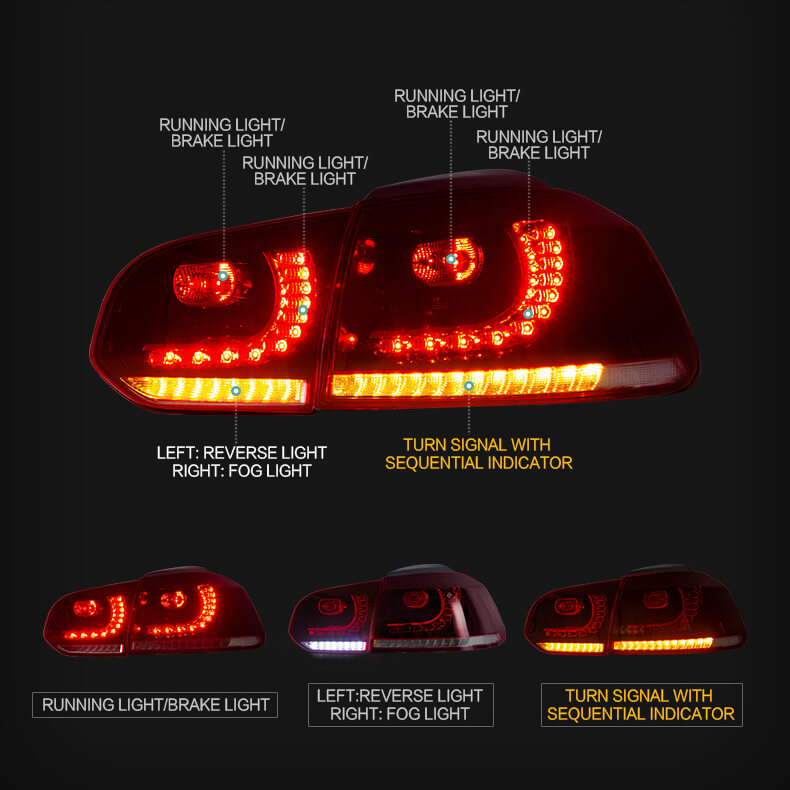 NINTE Taillight for Golf6