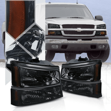 Load image into Gallery viewer, NINTE Headlight for 2003-2007 Chevy Silverado/Avalanche 