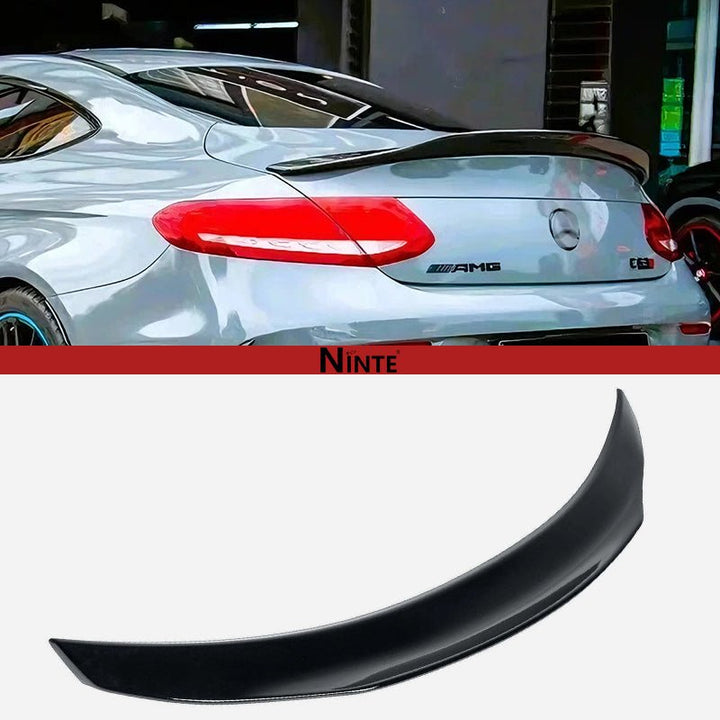 NINTE PSM Style Rear Spoiler For 2017 - 2021 Mercedes Benz W205 Coupe Truck Wing - NINTE