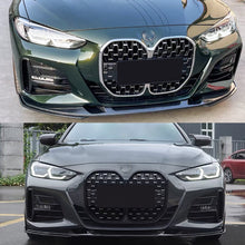 Cargar imagen en el visor de la galería, Ninte-ABS-Carbon-Fiber-Coating-front-lip-for-BMW-4-Series-G22-G23