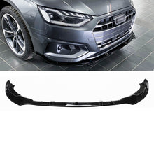Load image into Gallery viewer, Ninte-Gloss-Black-Front-Lip-for-Audi-A4